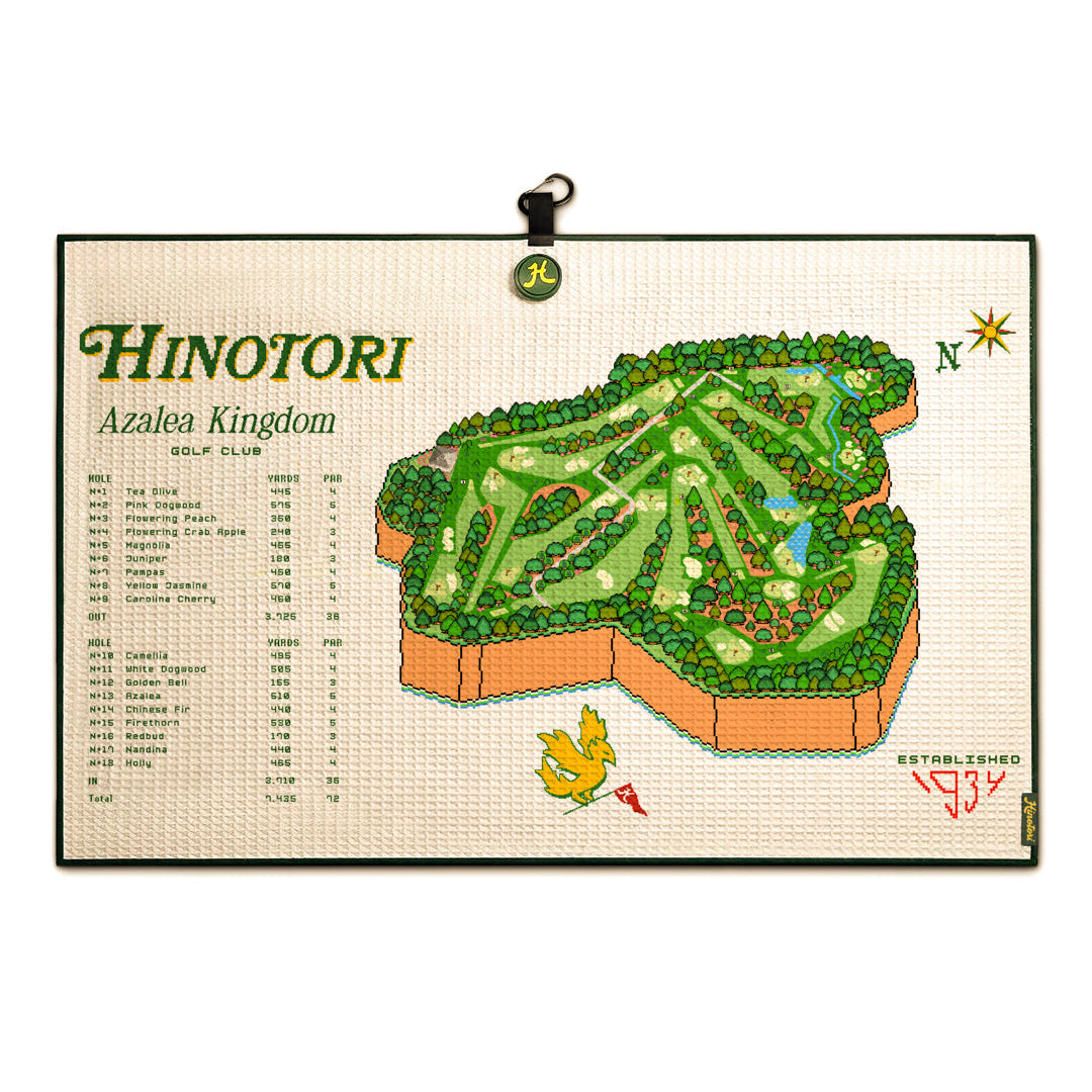 Golfickers 19th Hole タオルセット Azalea Kingdom Golf Towel – Hinotori Golf